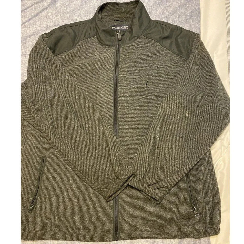 MENS PGA TOUR FULL ZIP JACKET SIZE XL PERFECT CONDITION